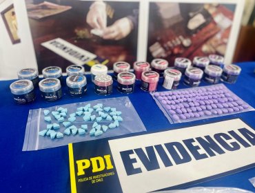 PDI detiene a ciudadano extranjero con situación irregular en el país e incauta más de $35 millones en distintos tipos de droga