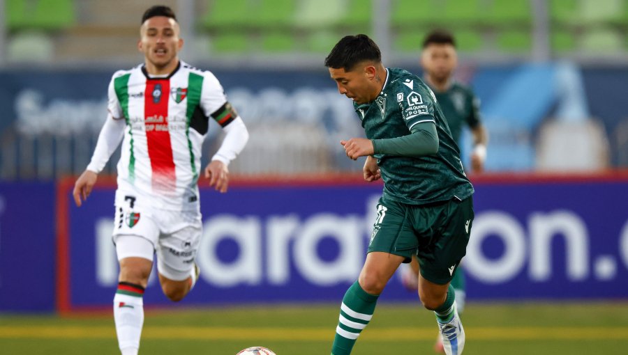 Santiago Wanderers logra reaccionar cerca del final para firmar una paridad ante Palestino