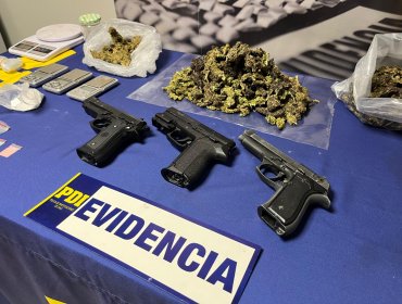 PDI desmantela tres clanes familiares dedicados a la venta de droga en Santiago