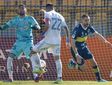 Everton pilló dormida a la U y tomó una leve ventaja en semis de Copa Chile