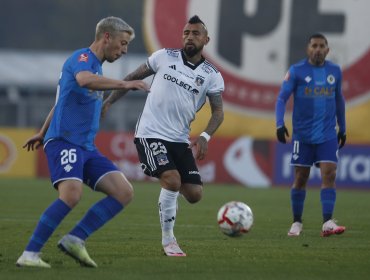 Santa Cruz le aguó la fiesta a Colo Colo y firmó un agónico empate en Copa Chile