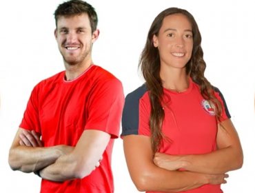 Nicolás Jarry y Antonia Abraham fueron designados como abanderados de Chile para los Juegos Olímpicos