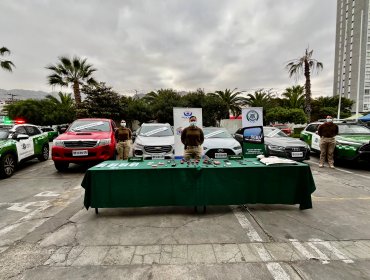 Desarticulan a banda transnacional dedicada al robo de vehículos en las regiones de Tarapacá y Antofagasta