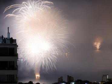 Show de Año Nuevo en Viña del Mar incorporará un nuevo punto de lanzamiento de fuegos artificiales entre Las Salinas y Reñaca