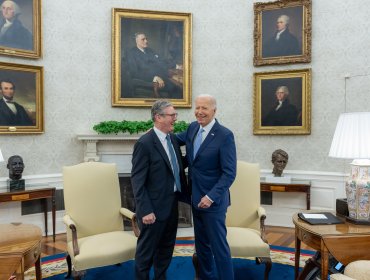 Presidente Biden recibió al nuevo primer ministro británico Keir Starmer en la Casa Blanca