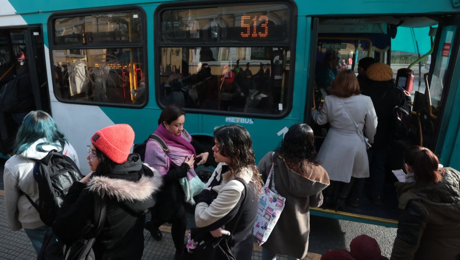 Valor del transporte público en la región Metropolitana tendrá un aumento de $20 a partir de este domingo