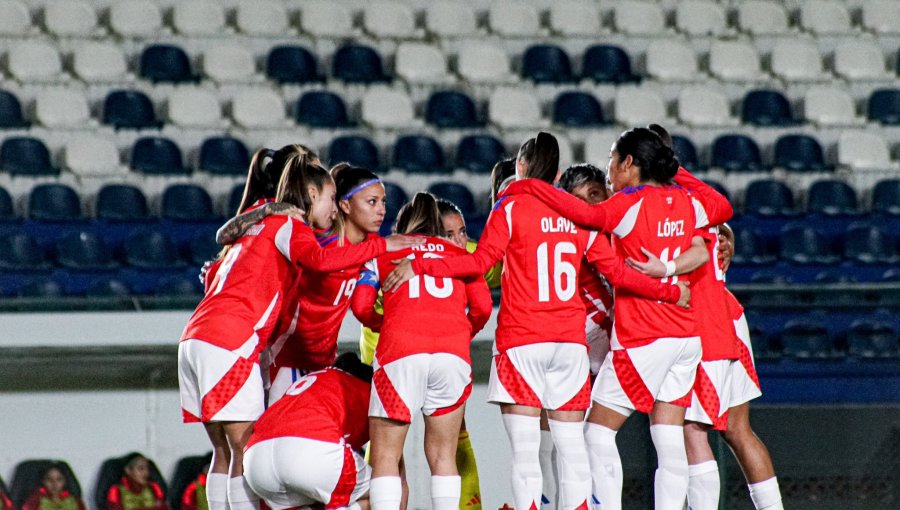 La Roja femenina apabulló a Paraguay en su primer amistoso por la fecha FIFA de julio