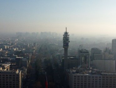 Malas condiciones de ventilación generan nueva Alerta Ambiental en la Región Metropolitana