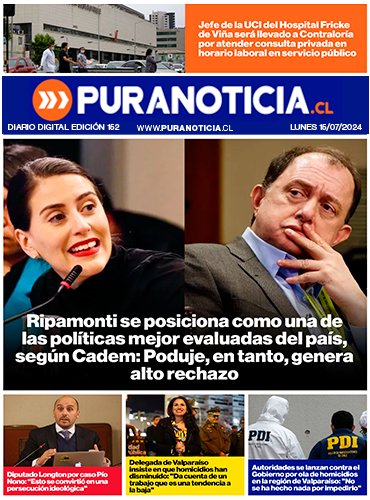 Edición 152 Lunes 15 de Julio 2024