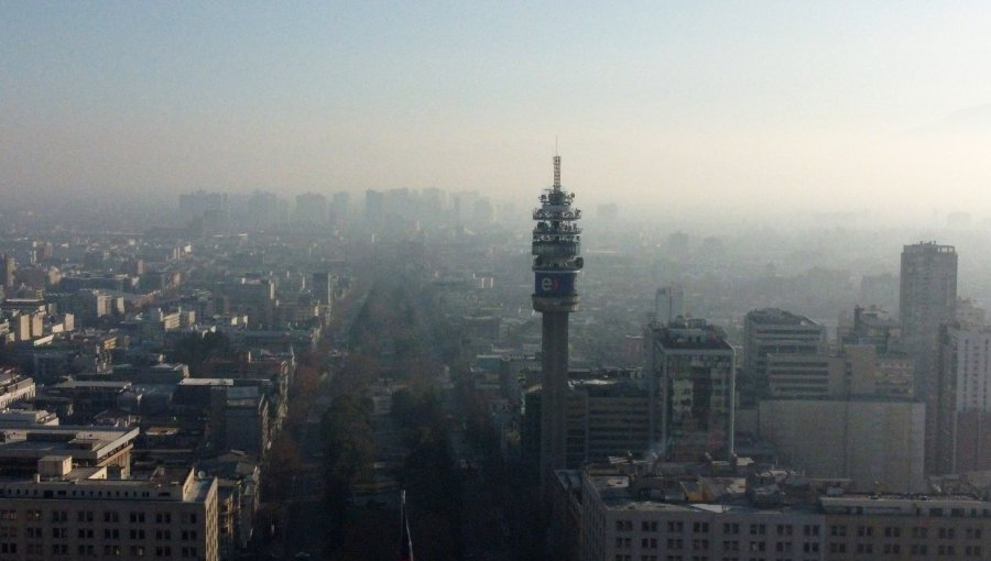 Malas condiciones de ventilación generan nueva Alerta Ambiental en la Región Metropolitana