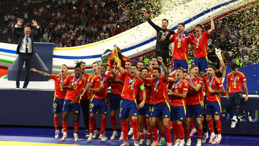 España superó por 2 a 1 a Inglaterra y se consagró campeón de la Eurocopa 2024