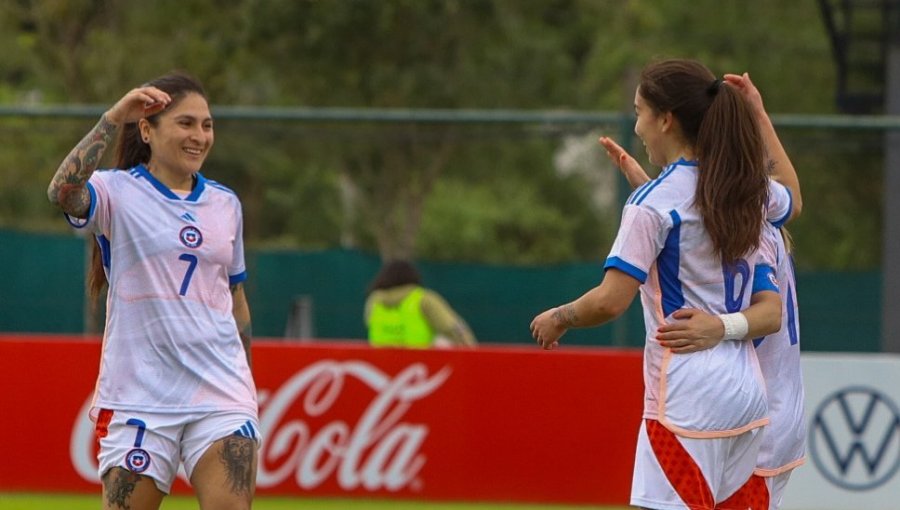 La Roja femenina goleó a Paraguay en segundo amistoso disputado en fecha FIFA