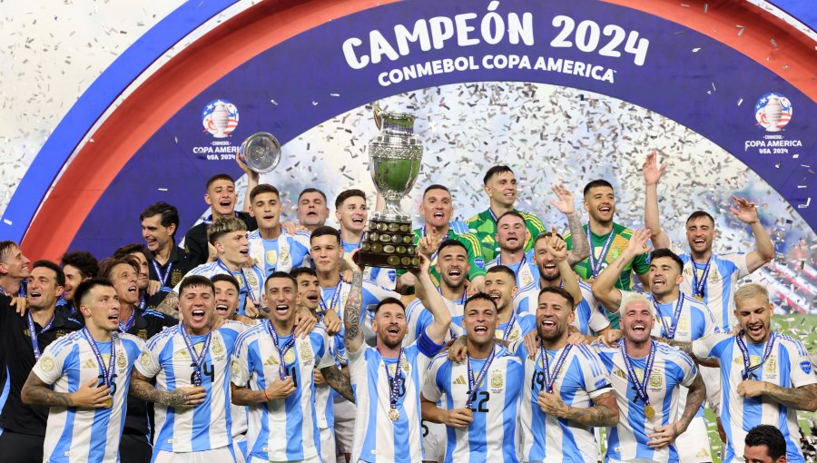 Argentina superó por la cuenta mínima a Colombia y se quedó con la Copa América 2024