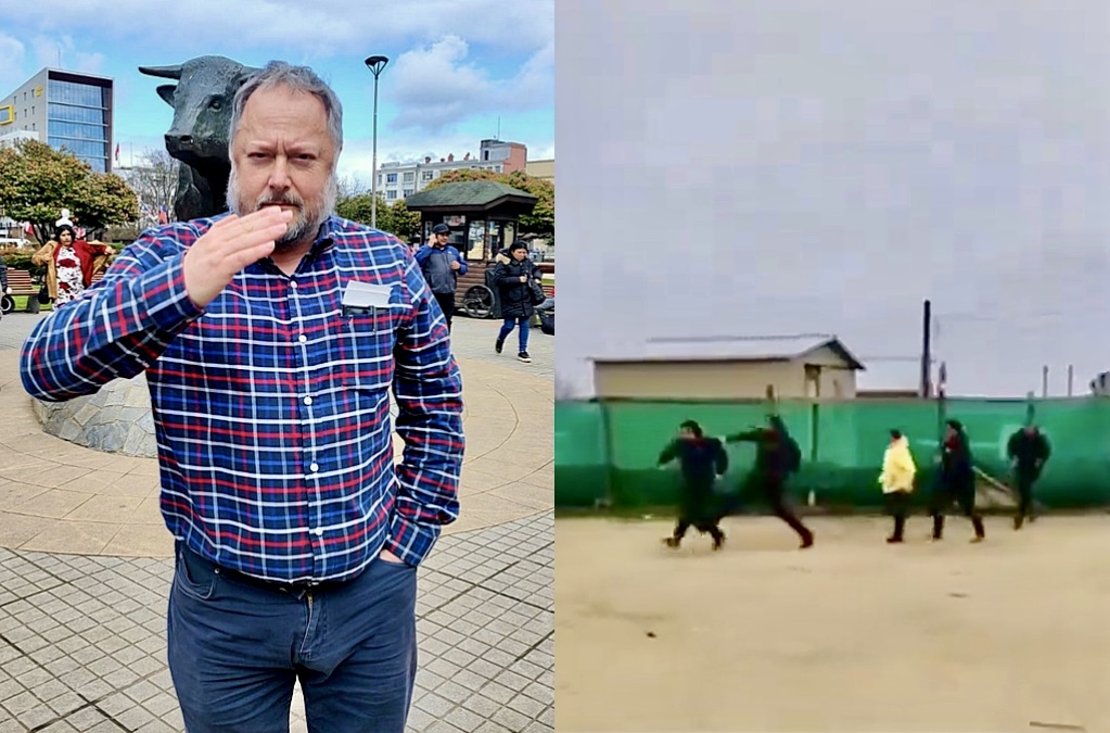 Pedro Pool Registro capta las agresiones que sufrió el polémico empresario Pedro ...