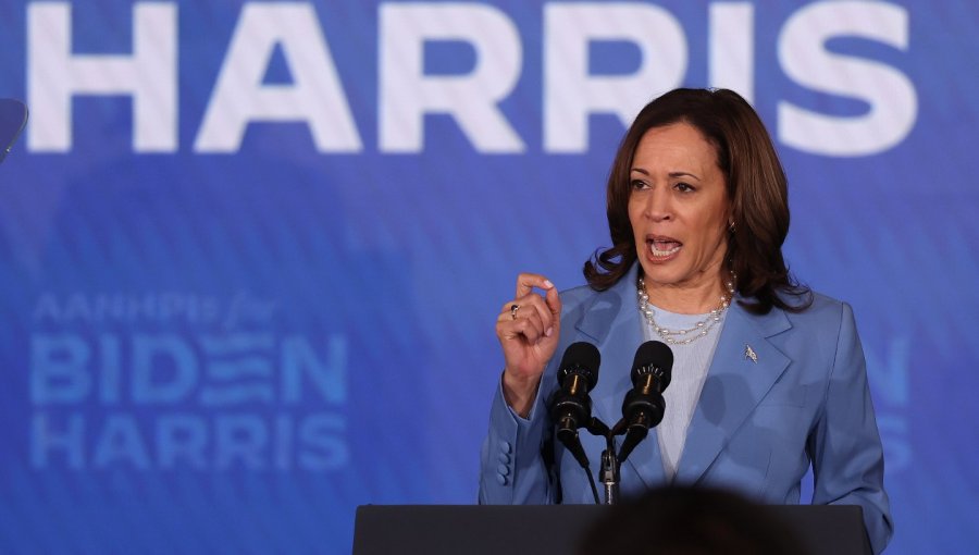 Kamala Harris carga contra J.D. Vance y asegura que "será leal sólo a Donald Trump" y no a EE.UU.