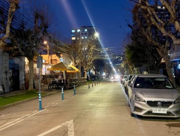 Recambian luminarias para potenciar la seguridad en el barrio Poniente de Viña del Mar