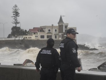 Nuevo evento de marejadas se registrará en las costas de la región de Valparaíso desde el viernes hasta el domingo 21 de julio