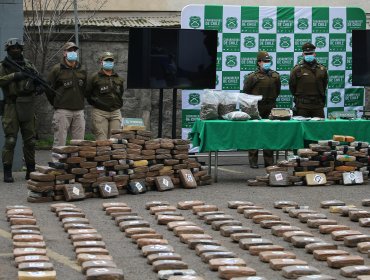 Incautan más de una tonelada de droga que iba a ser comercializada en la región Metropolitana: 12 personas fueron detenidas