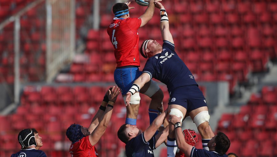 Los Cóndores cayeron inapelablemente ante Escocia en el Estadio Nacional