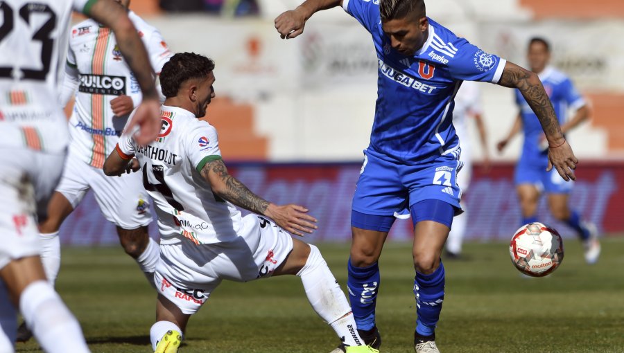 La U empató en una guerra de goles y le cedió la punta del Campeonato a Coquimbo