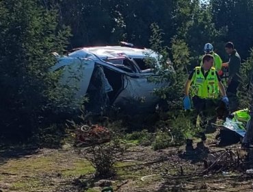 Fatal accidente en Ruta 68 en dirección a la costa deja un menor de 8 años fallecido: Salió eyectado del vehículo