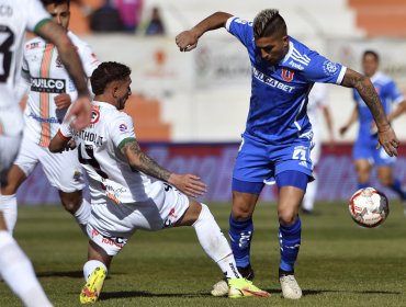 La U empató en una guerra de goles y le cedió la punta del Campeonato a Coquimbo