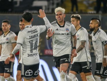 Colo Colo superó a Unión en la agonía de un partido que terminó con expulsados