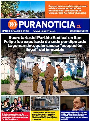 Edición 156 Lunes 22 de Julio 2024