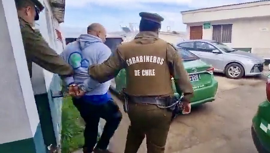 Venezolano con orden de expulsión pendiente fue detenido luego de amenazar y secuestrar a su ex pareja en Viña del Mar