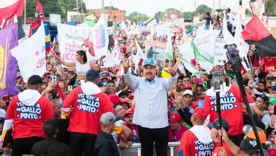 Maduro promete "dar una paliza a la extrema derecha fascista" en las elecciones de este domingo en Venezuela