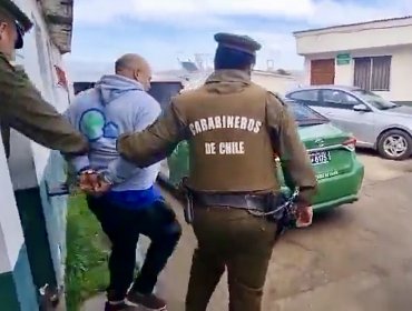 Venezolano con orden de expulsión pendiente fue detenido luego de amenazar y secuestrar a su ex pareja en Viña del Mar