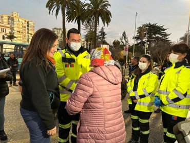 «Ruta Médica»: Implementan servicio que otorga prestaciones de salud a personas en situación de calle de Viña, Quilpué y Villa Alemana