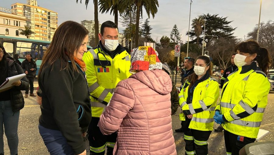 «Ruta Médica»: Implementan servicio que otorga prestaciones de salud a personas en situación de calle de Viña, Quilpué y Villa Alemana