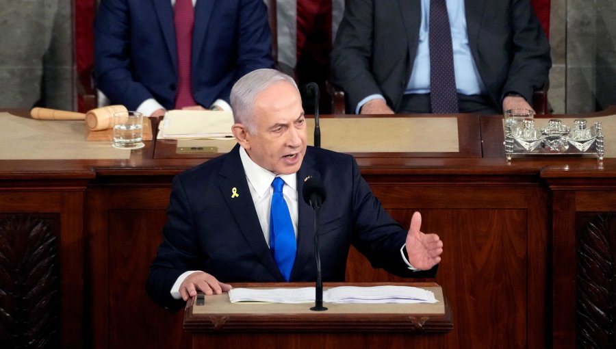 "Son los tontos útiles de Irán": El desafiante mensaje de Netanyahu en el Congreso de EE.UU. hacia quienes protestan contra Israel