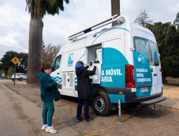 «Santo Remedio»: Farmacia móvil comunitaria acercará medicamentos hacia las zonas rurales de la comuna de Santo Domingo