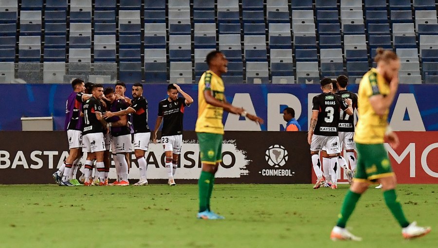 Palestino derrotó a Cuiabá en Brasil y clasificó a octavos de final de Copa Sudamericana