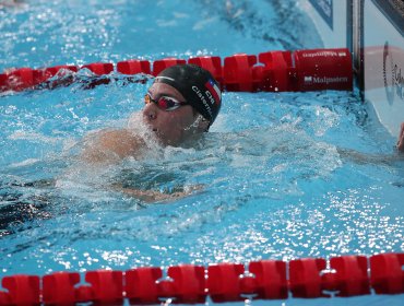 París 2024: Eduardo Cisternas logró récord nacional en 400 metros libres en natación