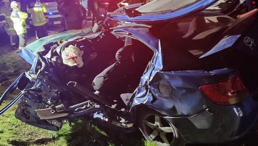 Al menos tres muertos en grave accidente en ruta que une Nogales con Puchuncaví