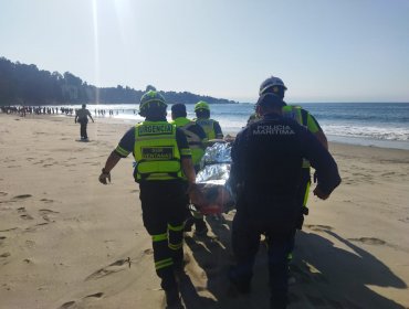 Tragedia en Punta de Tralca: Padre falleció al rescatar a su hijo en plena playa