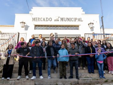 Emblemático ex Mercado Barón de Valparaíso vuelve a abrir sus puertas a la comunidad