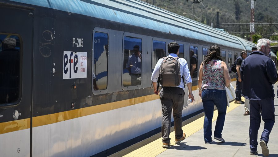 Tren Limache-Puerto adelantará el inicio del servicio los días sábado a partir del 3 de agosto