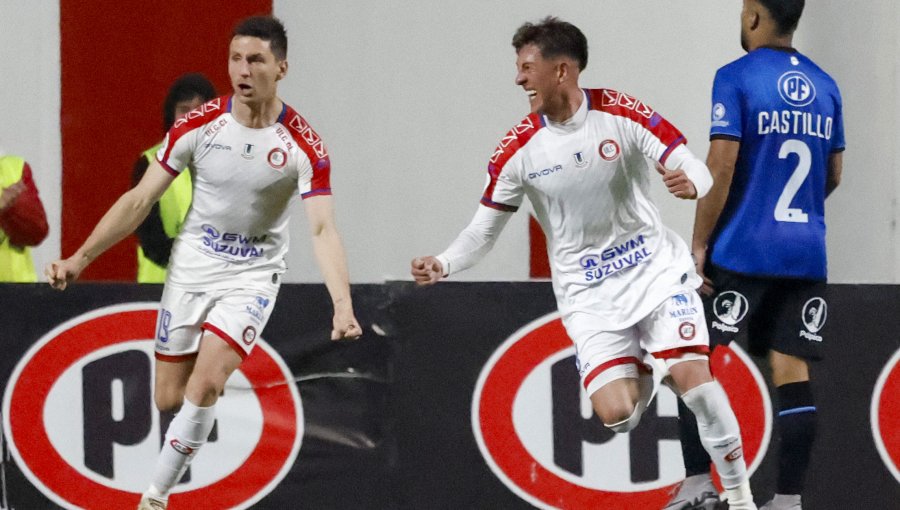 Unión La Calera venció 2-1 a Huachipato y queda a 2 puntos de dejar la zona de descenso