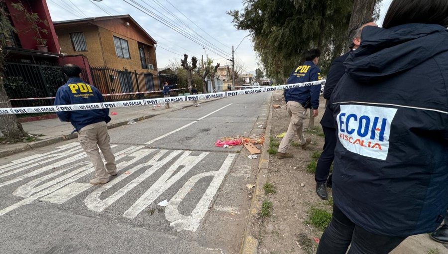 Investigan triple homicidio frustrado en plena vía pública de San Bernardo: dos víctimas se encuentran en riesgo vital