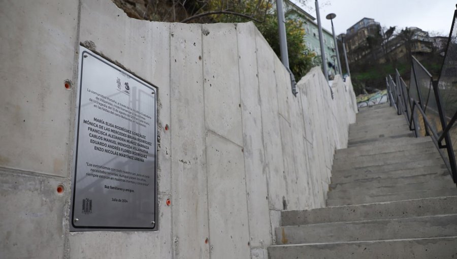 Reposición de escala Pasteur devolverá la conectividad peatonal a más de 300 familias del cerro Bellavista de Valparaíso