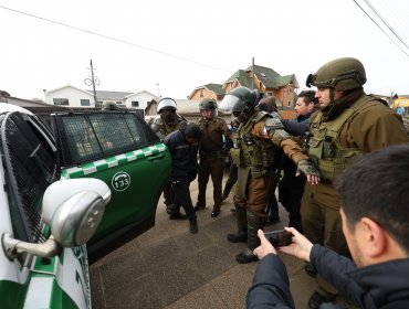 Por cinco delitos formalizan a los tres detenidos por crimen de Carabineros en Cañete: Fiscalía pidió prisión preventiva