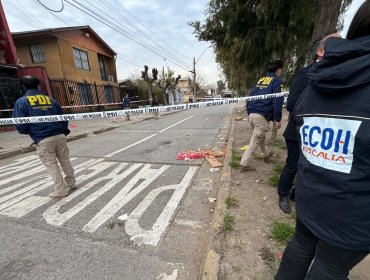 Investigan triple homicidio frustrado en plena vía pública de San Bernardo: dos víctimas se encuentran en riesgo vital