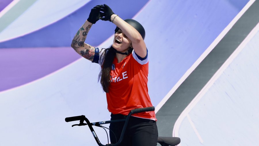 Macarena Pérez avanzó a la final del BMX Freestyle de los Juegos Olímpicos de París