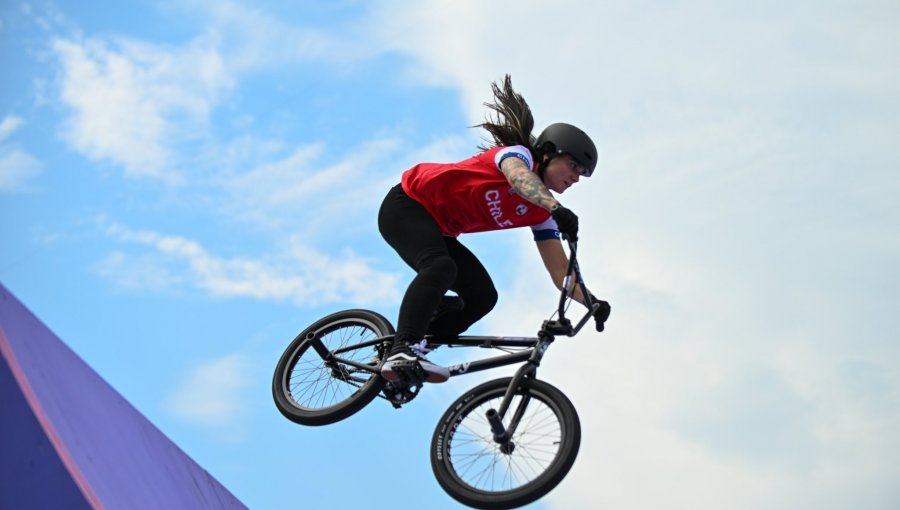 Macarena Pérez rozó la medalla de bronce en el BMX Freestyle de los Juegos Olímpicos