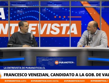 LA ENTREVISTA DE PURANOTICIA.CL | Francesco Venezian – Candidato a la Gobernación de Valparaíso