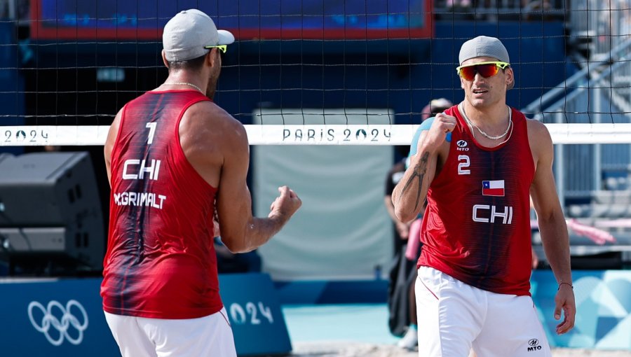 Primos Grimalt vencieron a Italia y entraron al repechaje del vóleibol playa en París 2024